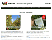 Tablet Screenshot of insense.com.au